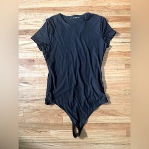 Abercrombie Black Seamless Bodysuit